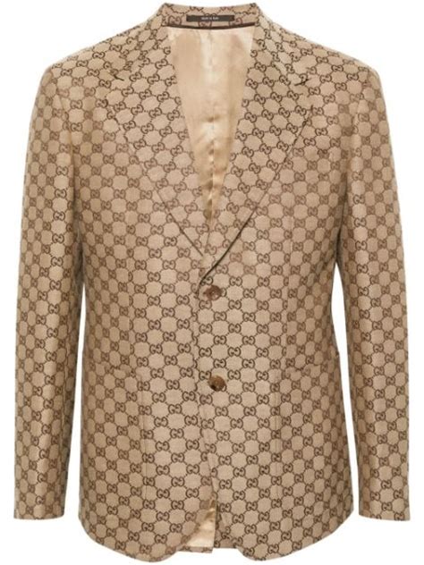 brazer gucci|gucci blazer for men.